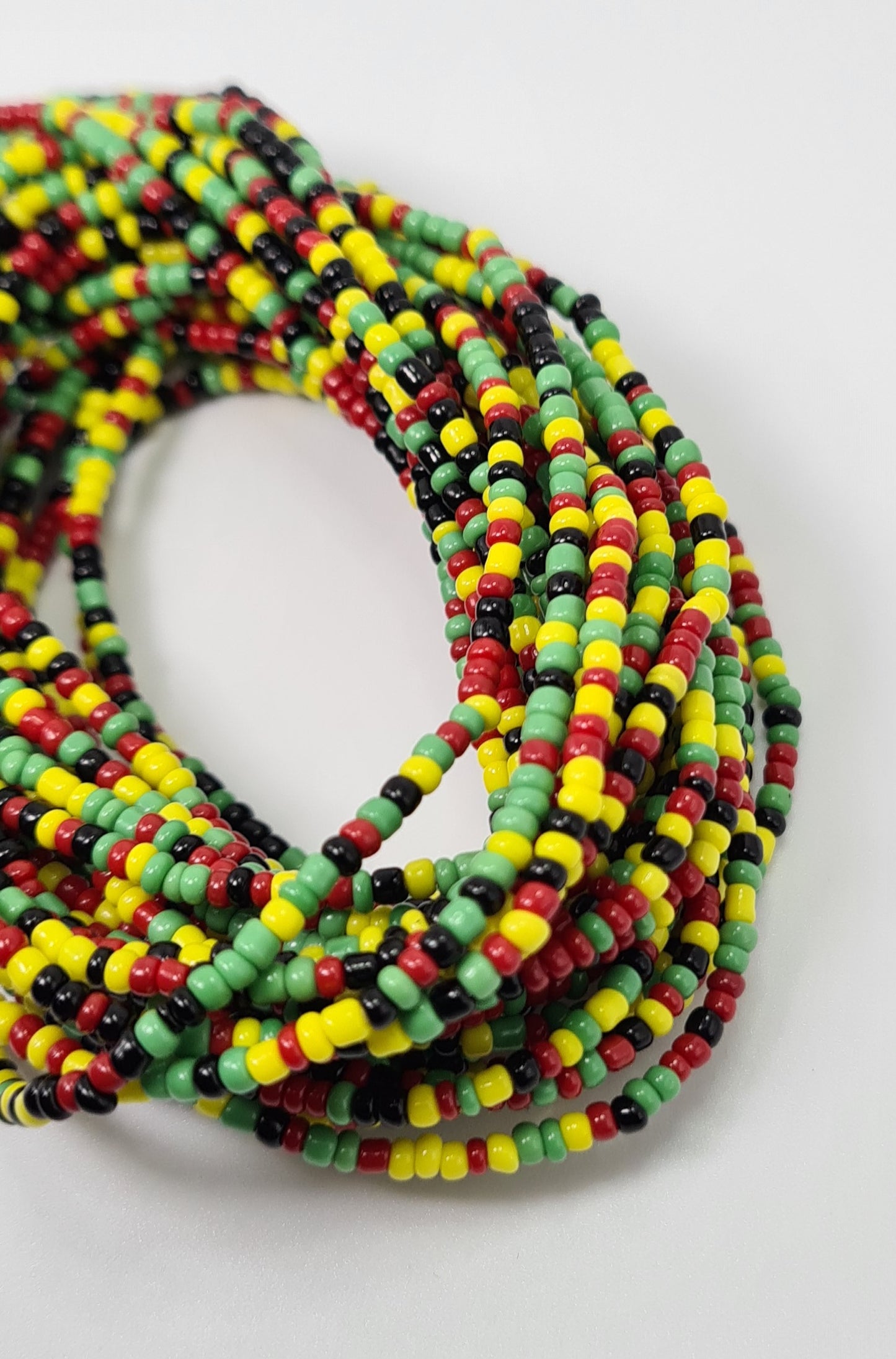Multi colours Waist Beads|On Sale Belly Chain Weight control African beads|belly beads| Ghana beads| Weight Tracker| Nigerian waist beads
