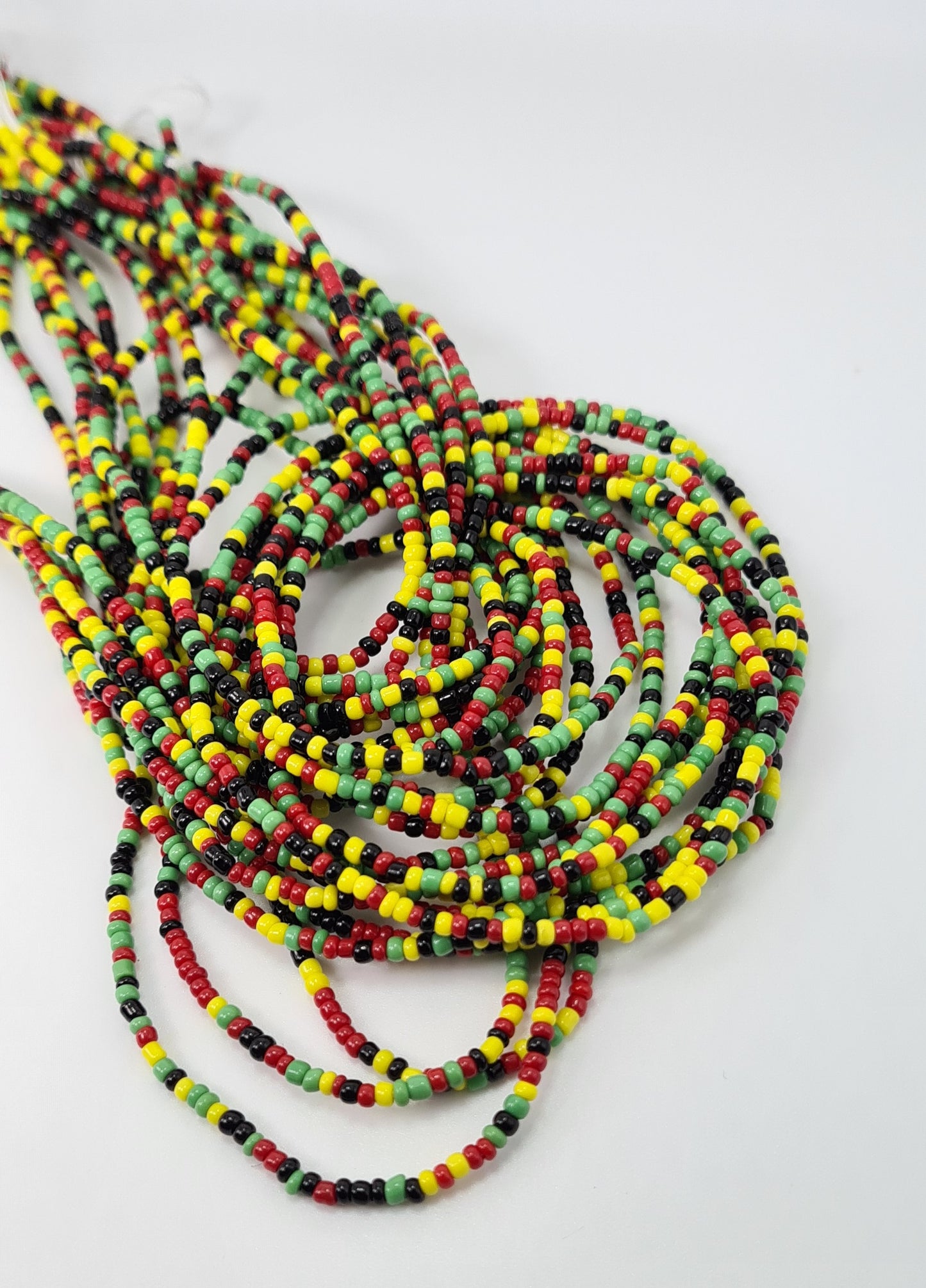 Multi colours Waist Beads|On Sale Belly Chain Weight control African beads|belly beads| Ghana beads| Weight Tracker| Nigerian waist beads