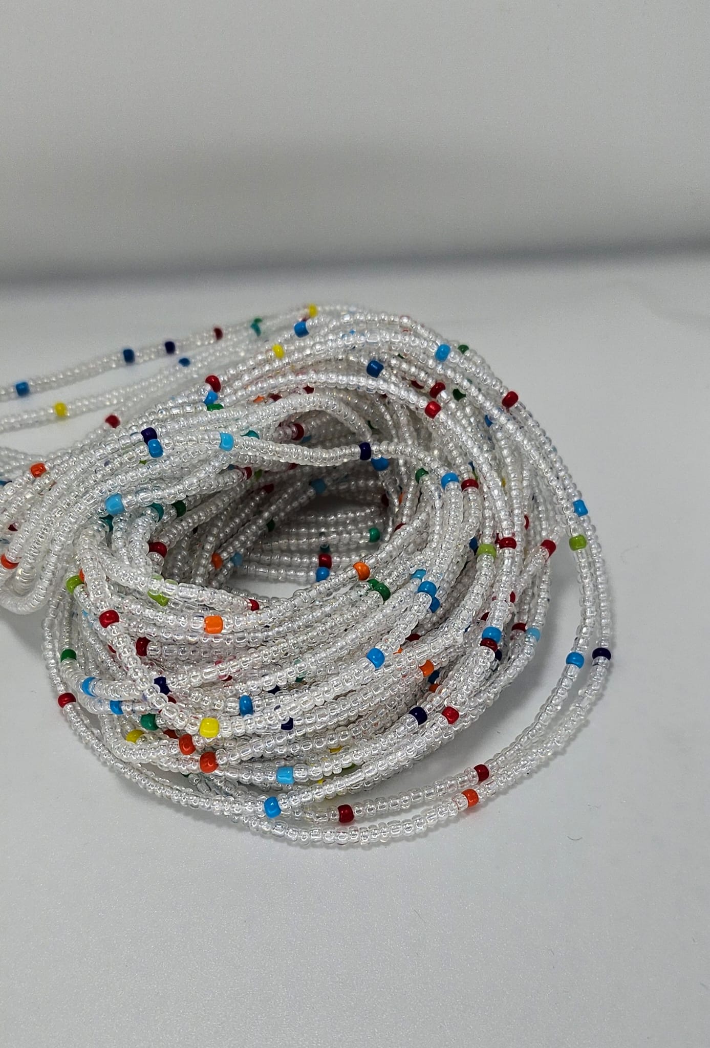 Multi colours Waist Beads|On Sale Belly Chain Weight control African beads|belly beads| Ghana beads| Weight Tracker| waist beads