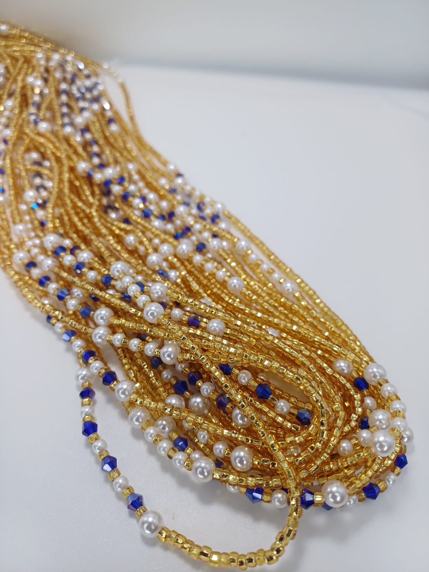 Multi colours Waist Beads|On Sale Belly Chain Weight control African beads|belly beads| Ghana beads| Weight Tracker| Nigerian waist beads