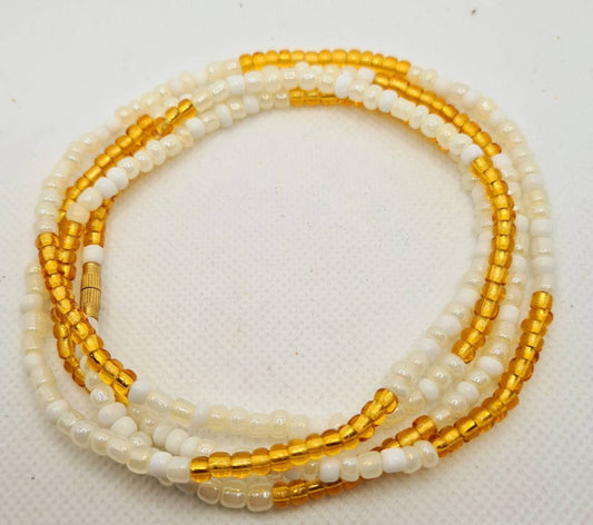 Multi colours Waist Beads|On Sale Belly Chain Weight control African beads|belly beads| Ghana beads| Weight Tracker| Nigerian waist beads