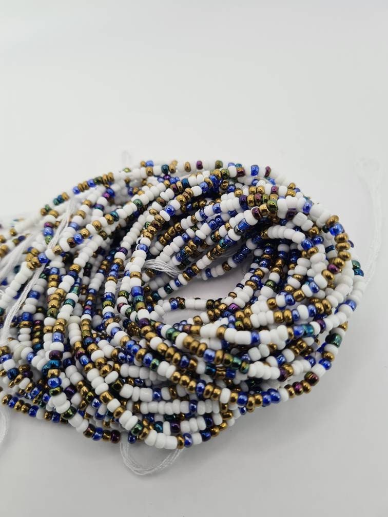 Multi colours Waist Beads|On Sale Belly Chain Weight control African beads|belly beads| Ghana beads| Weight Tracker| Nigerian waist beads