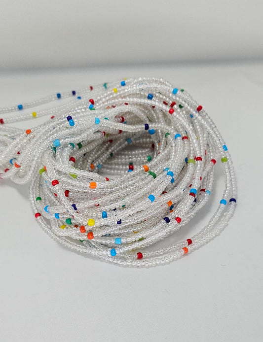 Multi colours Waist Beads|On Sale Belly Chain Weight control African beads|belly beads| Ghana beads| Weight Tracker| waist beads