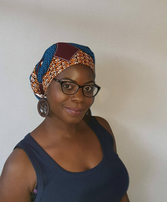 Headwrap|African Headwraps|Bandana| Headwraps| African Clothing For Women|Headscarf| Duku |100% Cotton| Ankara Print.